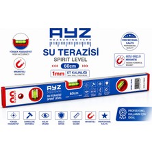 Ayz 60CM Mıknatıslı Aluminyum Su Terazisi