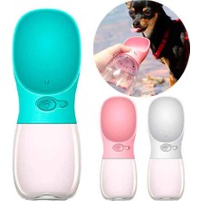 Nunbell Kedi Köpek Seyahat Suluğu Oval 500 ml Renkli