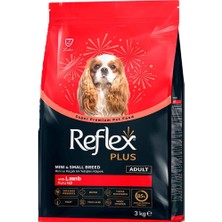 Reflex Plus Kuzu Etli Mini ve Küçük Irk Yetişkin Köpek Maması 3 kg