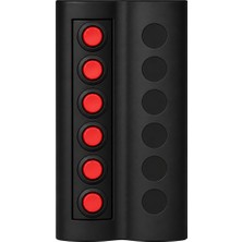 Labarka 6'lı Switch Panel Otomatik Sigortalı Kırmızı LED'li 12-24V