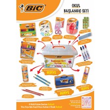 Bic Okul Başlangıç Seti 57 Parça  - 2026 Güncel - Saklama Kutulu