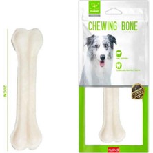 Nunbell Köpek Ödülü Beyaz Pres Kemik 20 cm 1 Ad
