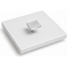 1001 Doğal Mermer Gider Kapağı Koku Önleyici 10X10 cm – Kare Mermer Gider Kapatıcı, Banyo Duş Gi