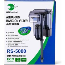 Rs Electrical Rs 5000 Plus Akvaryum Şelale Filtre 280 L/h 2 W