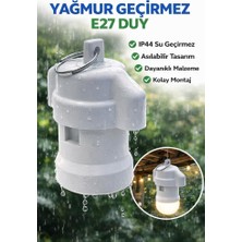 1001 E27 Yağmur Duy - Asılabilir Dış Mekan Lamba Duy