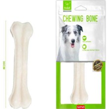 Nunbell Köpek Ödülü Beyaz Pres Kemik 30 cm 1 Ad