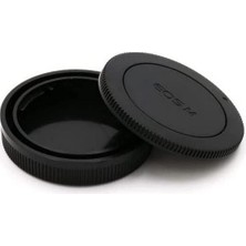 1001 Canon Eos M Body Kapağı ve Lens Arka Kapağı