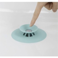 1001 Çrşpzr Süzgeçli Silikon Lavabo ve Küvet Tıkacı Tıpası