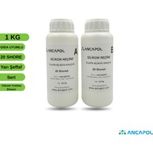 Ancapol 20 Shore Platin Kür Gıda Silikonu