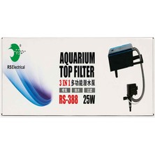 Rs Electrical Rs 388 Akvaryum Tepe Filtre 1750 L/h 25 W