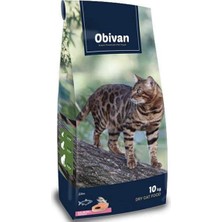 1001 Yavru Kedi Maması Somonlu 10 kg - Hipoalerjenik, Tüy Dökülmesini Azaltan, Kolay Sindirilen, Bağ
