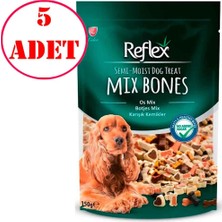 Reflex Mix Bones Karışık Kemikler Yumuşak Köpek Ödülü 150 gr 5 Ad