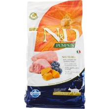 1001 Nd Balkabaklı Kuzu Etli Yaban Mersinli Kısır Kedi Maması 5 kg
