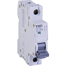 1001 10VTB-1C25 Otomatik Sigorta 10KA C Tipi 1 Kutup 25A