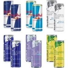 Red Bull Enerji Içeceği 250 ml 6 Çeşit 12 Li Karma Paket