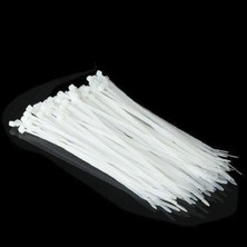 1001 3,6X150 mm Kablo Bağı Plastik Cırt Kelepçe Beyaz | Naylon 6.6 | 35 mm Sıkma Çapı | 18 kg Muka