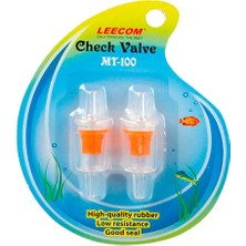 YEE Leecom Akvaryum Check Valve Ikili Pk mt 100