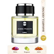 Ajmal Ambre Pimenté Edp 100 ml Unisex Parfüm Amberli Baharatlı Oryantal Miskli Koku
