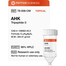 Peptide Sciences Ahk (Tripeptide-3) 200MG (Topical)