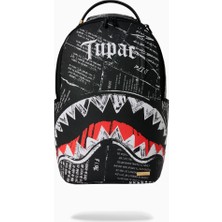 Sprayground Tupac Poetry Iş Birliği Desenli Sırt Çantası