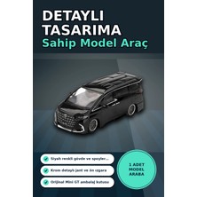Ototechparca Siyah Kaplamali 1/64 Olcek Toyota Alphard 40 Kuhl Model Araba - Koleksiyonluk Tekli Paket BX-313335