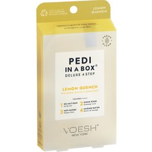 Voesh New York Pedi In A Box Deluxe Pedikür 4 Adımlı Set Limon
