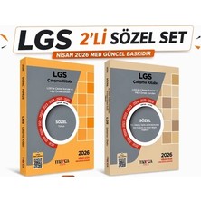 Marka Yayınları 2026 8. Sınıf Lgs Çıkmış Sorular ve Meb Örnek Soruları Sözel Çalışma Kitabı Seti