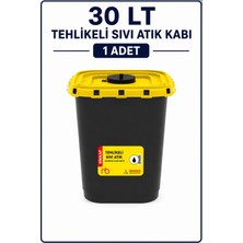 Telkar 30 Lt Tehlikeli Sıvı Atık Kabı 1 Adet