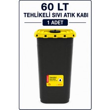 Telkar 60 Lt Tehlikeli Sıvı Atık Kabı 1 Adet