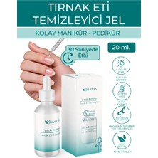 Juvenis Tırnak Eti Çıkarıcı - Cuticle Remover - Yoğun Üre İçeren Kütikül Yumuşatıcı ve Kütikül Giderici Jel 20 ml