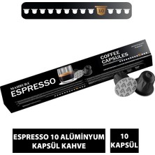 Mahbuba Espresso Kapsül Kahve 10'lu (Nespresso Uyumlu Alüminyum)