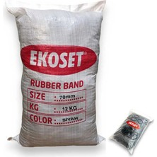 Ekoset Toptan Siyah Para Lastiği 12 kg