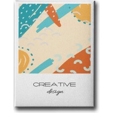 Creative Design Dekoratif Kanvas Duvar Tablosu