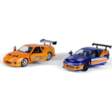 Jada Hızlı & Öfkeli 2'li Paket, 2001 Nissan Silvia S15 & 1995 Toyota Supra Model Arabaları