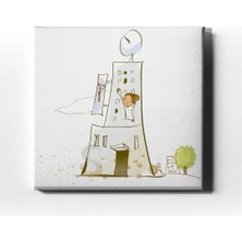 Çocuk Rüyası Çocuk Odası Kanvas Duvar Tablosu