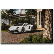 Lamborghini Dekoratif Kanvas Duvar Tablosu