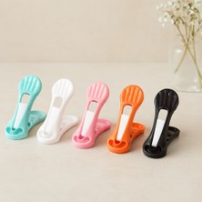 Royaleks Renkli Plastik Yaysız Çamaşır Mandalı 12'li