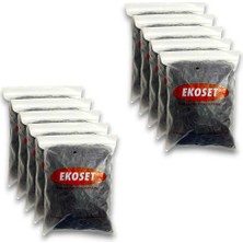 Ekoset Kauçuk Renkli Paket Ambalaj Para Lastiği Siyah 70 mm 10000'li