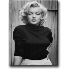 Marilyn Monreo Potresi Dekoratif Kanvas Duvar Tablosu