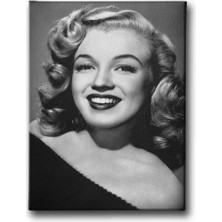 Marilyn Monreo Potresi Dekoratif Kanvas Duvar Tablosu