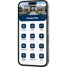Kobi Qr Emlak Ofisi Web Sitesi + .com Domain Hediye