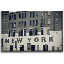 New York Hotel Dekoratif Kanvas Duvar Tablosu