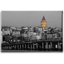 Galata Kulesi Dekoratif Kanvas Duvar Tablosu