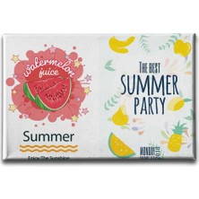 Summer Dekoratif Kanvas Duvar Tablosu