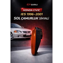 EP Garaj Otomotiv Honda Cıvıc Ies 1996–2001 Model Uyumlu Turuncu Sol Çamurluk Sinyali