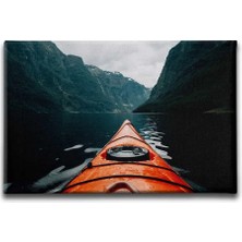 Norvec Manzara Kanvas Duvar Tablosu