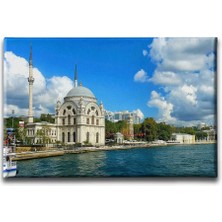 Istanbul Dolmabahce Cami Dekoratif Kanvas Duvar Tablosu