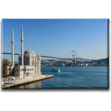 Istanbul Ortaköy Dekoratif Kanvas Duvar Tablosu