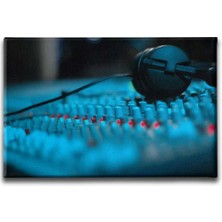 Dj Dekoratif Kanvas Duvar Tablosu