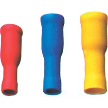 Marinehati Dişi Izoleli Kablo Pabucu Kırmızı 0,25-1,5 Mm² 20 Adet